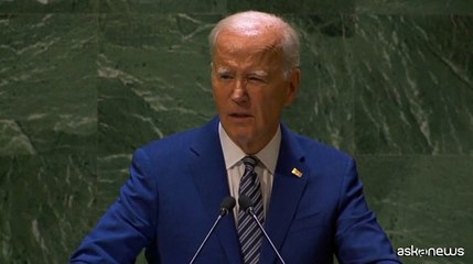 Joe Biden a Onu: se Ucraina viene spartita, nessuna nazione al sicuro