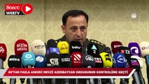 Karabağ'da 60'tan fazla askeri mevzi Azerbaycan ordusunun kontrolüne geçti