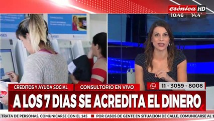 Consultorio en vivo: ¿Quiénes acceden al nuevo crédito?