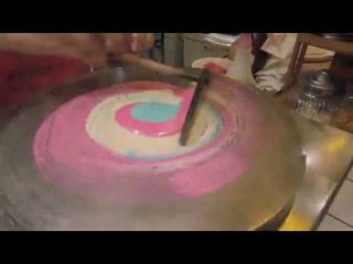 The Almighty Unicorn Rainbow Crepe In Pastel Colors + Marshmallows - Chiang Mai, Thailand !!!YUMMY!!