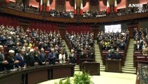 Quirinale, Mattarella partecipa alla Camera alla cerimonia per 75 anni della Costituzione