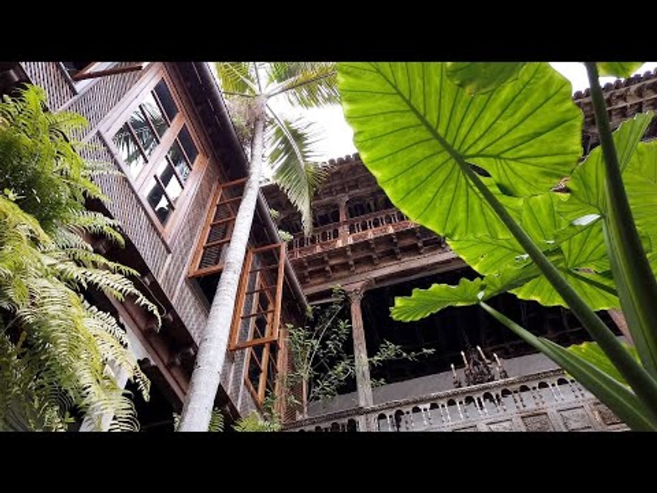 Casa de los Balcones In La Oratava - Tourist Attraction Of North Tenerife, Canary Islands - Spain!