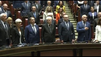 Mattarella alla Camera per il 75esimo della Costituzione