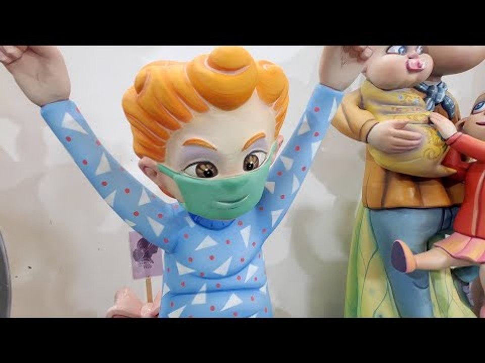 Ninot Exhibition - Summer Fallas 2021. They will be burned September 5th