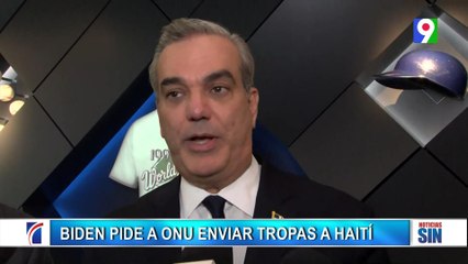 Abinader apoya declaraciones de Biden sobre Haití | Primera Emisión SIN