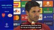 Arteta 'proud and excited' ahead of Arsenal's UCL return