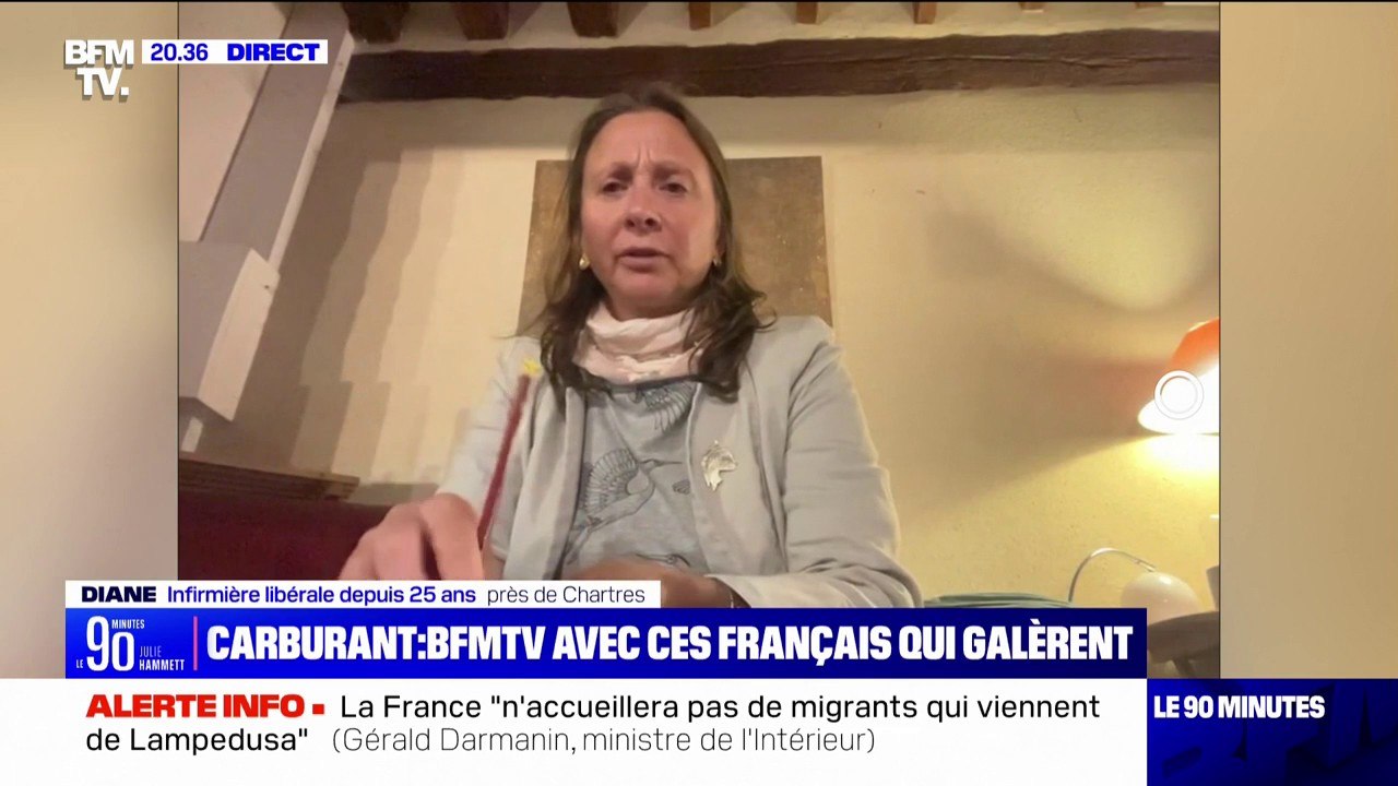 "On essaye d'optimiser nos tournées et grouper nos patients": Diane, infirmière libérale, doit adapter ses trajets pour faire face à la hausse des prix du carburant