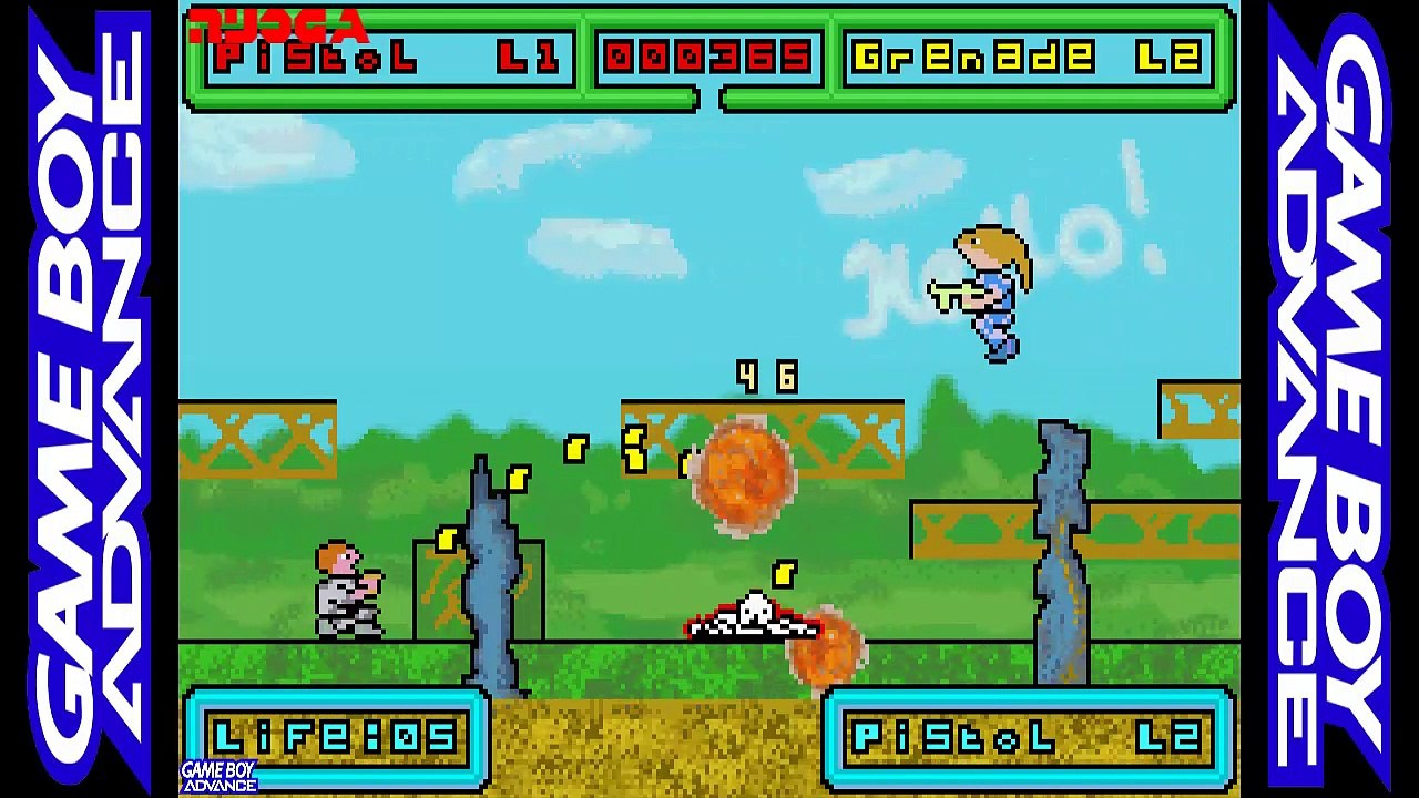 RETRO RUN (GBA HOMEBREW) - GameBoy Advance Longplay (Complete ...