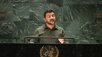 "Pregúntenle a Prigozhin si uno puede creer en las promesas de Putin": Volodímir Zelenski durante la 78 Asamblea General de la ONU