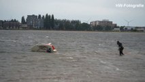 Zoektocht naar drenkeling op Milligerplas in Zwolle