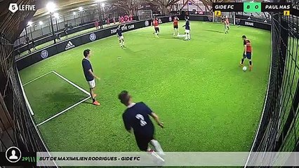 But de Maximilien RODRIGUES - GIDE FC