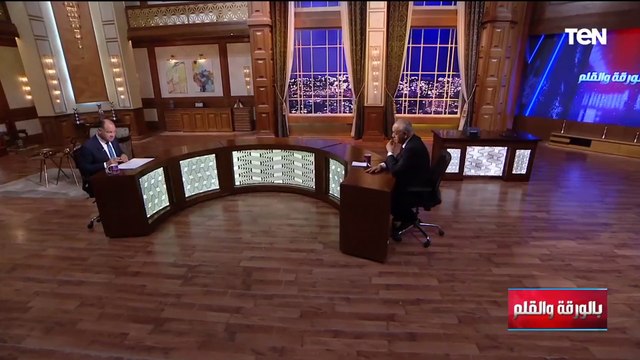 لقاء مع الكاتب الصحفي الكبير مصطفى بكري | بالورقة والقلم