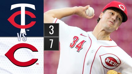 Resumen Mellizos de Minnesota vs Rojos de Cincinnati / MLB 18-09-2023