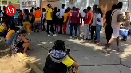 Migrantes regresan a la Comar tras violenta irrupción en Tapachula