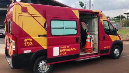 Homem fica ferido ao sofrer queda de escada em residência no Claudete