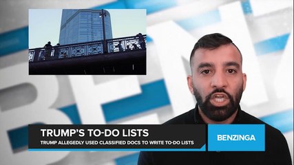 Trump Used Classified Docs to Write To-Do Lists, Alleges Former President's Assistant
