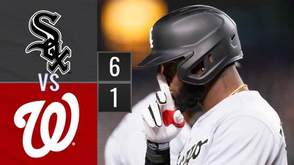 Resumen Medias Blancas de Chicago vs Nacionales de Washington / MLB 18-09-2023