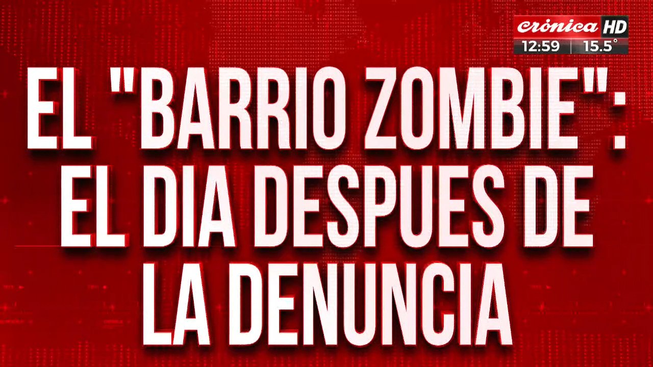 Barrio "zombie": así vive el vecindario habitado por drogadictos