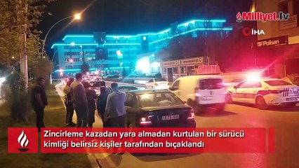 Kazada yara almadan kurtuldu sonrası çok garip! Kimse ne olduğunu anlamadı