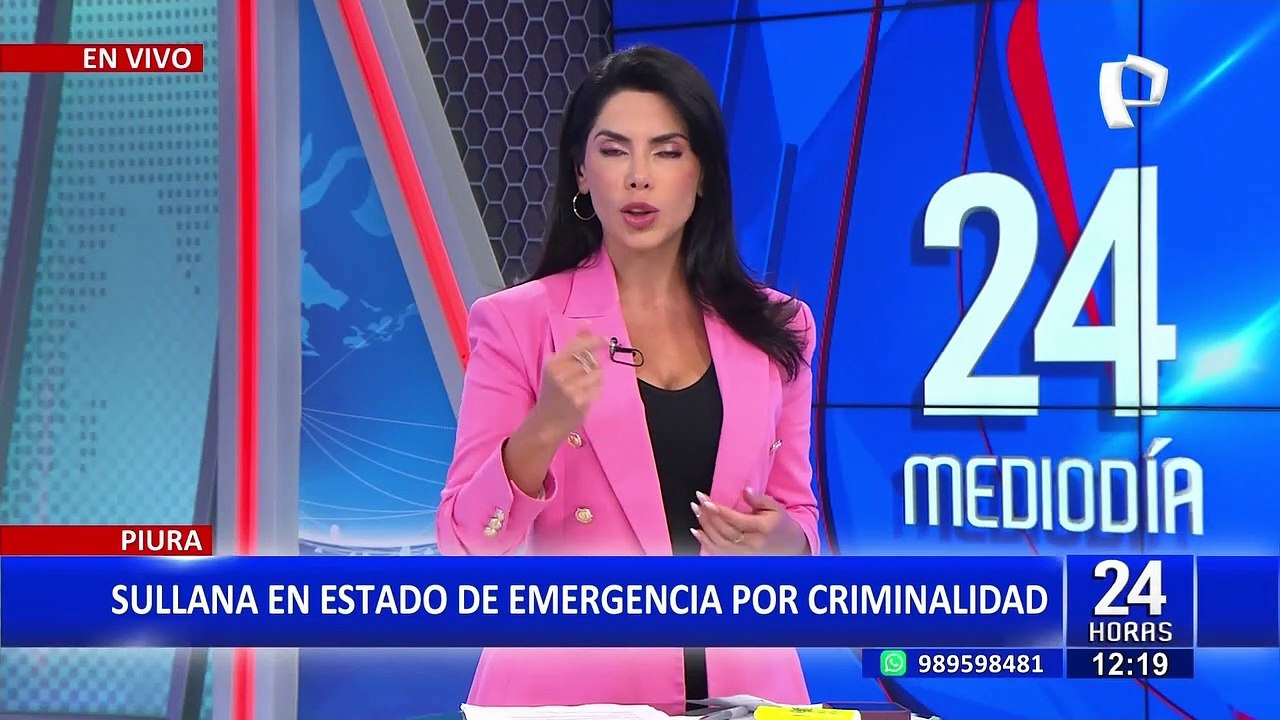 Piura: se registran dos asesinatos y 10 asaltos todos los días