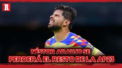 Néstor Araujo SUFRE ROTURA de LIGAMENTO