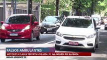 Motorista flagra tentativa de assalto na Avenida Rui Barbosa