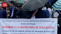 Alumnos de enfermería exigen la destitución del director del ISSSCH