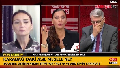 Azerbaycan milletvekili CNN TÜRK'te konuştu: Haklı mücadelemizi savunacağız