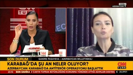 Azerbaycan Milletvekili CNN TÜRK'te konuştu: Haklı mücadelemizi savunacağız