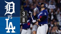 Resumen Tigres de Detroit vs Dodgers de Los Ángeles / MLB 18-09-2023