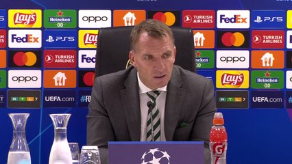 Rodgers on Celtic's 2-0 defeat at Feyenoord