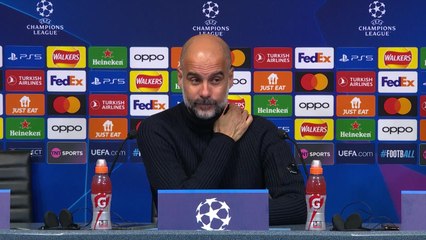 Guardiola on City's 3-1 comeback win against Red Star