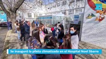 Se inauguró la pileta climatizada en el Hospital Noel Sbarra