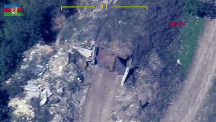Azerbaycan, Ermenilere ait askeri ekipmanları hedef aldı