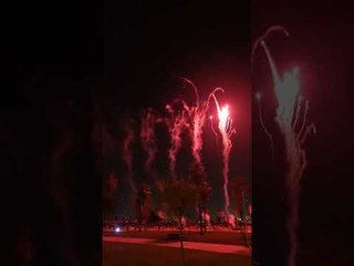 Firework (Mascleta) set up in a Spiderweb in Mislata, Valencia - By Dutch Pyrotechnicians
