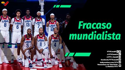 Tiempo Deportivo | Fracaso de EE.UU. en la Copa Mundial de Baloncesto de la FIBA 2023