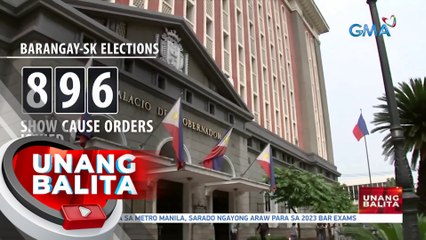 COMELEC, nakatanggap umano ng mga banta kasunod ng paghahain nila ng show cause order laban sa sangkot sa premature campaigning | UB