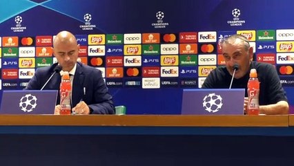 LAZIO-ATLETICO MADRID 1-1 | LA CONFERENZA DI SARRI