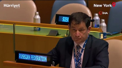 Ukrayna Devlet Başkanı Zelenski, BM Genel Kurulu'nda konuştu