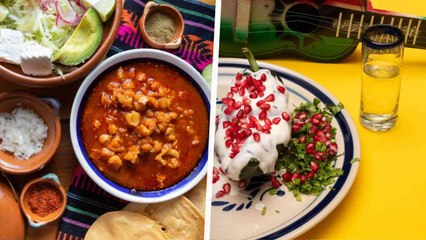 Para celebrar este 15 de septiembre: ¿Eres team pozole o chile en nogada?