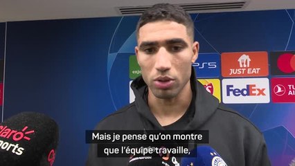 PSG - Hakimi : “On est tous ensemble, on attaque à 11, on défend à 11”