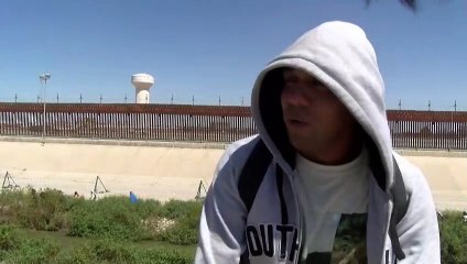 Desmantelan campamento de migrantes en frontera de México con EU