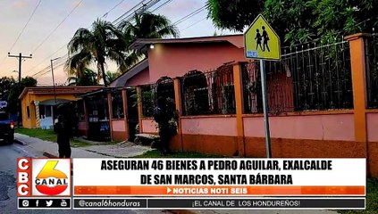 Aseguran 46 bienes a exalcalde de San Marcos, Santa Bárbara