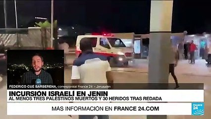 Informe desde Jerusalén: cuatro palestinos mueren por fuego israelí en Jenin y Gaza