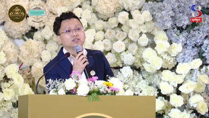 Our stuff carpet at OCIC wedding fair | Founder Mr. Sok Ly Eav Chung speech at OCIC