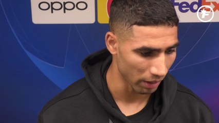 Achraf Hakimi raconte son but face à Dortmund