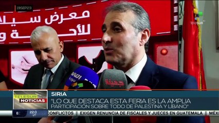 En Siria concluyó la edición 16 de la Feria Internacional de Calzado y Productos de Cuero