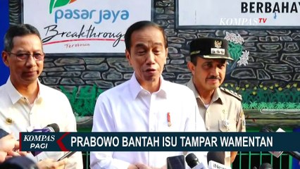 Soal Isu Prabowo Tampar Wamentan, Jokowi: Setahu Saya Tidak Ada Peristiwa Seperti Itu