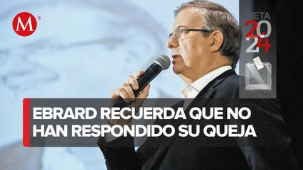 Ebrard responde a Mario Delgado sobre permanencia en Morena