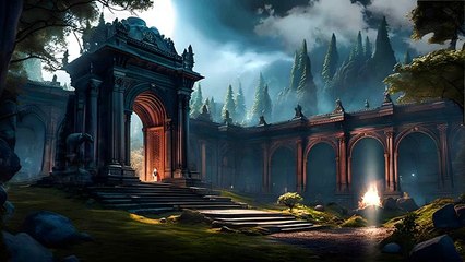 MONUMENT Dark Space !! Mystical Ethereal Meditation Music I Relaxing Journe